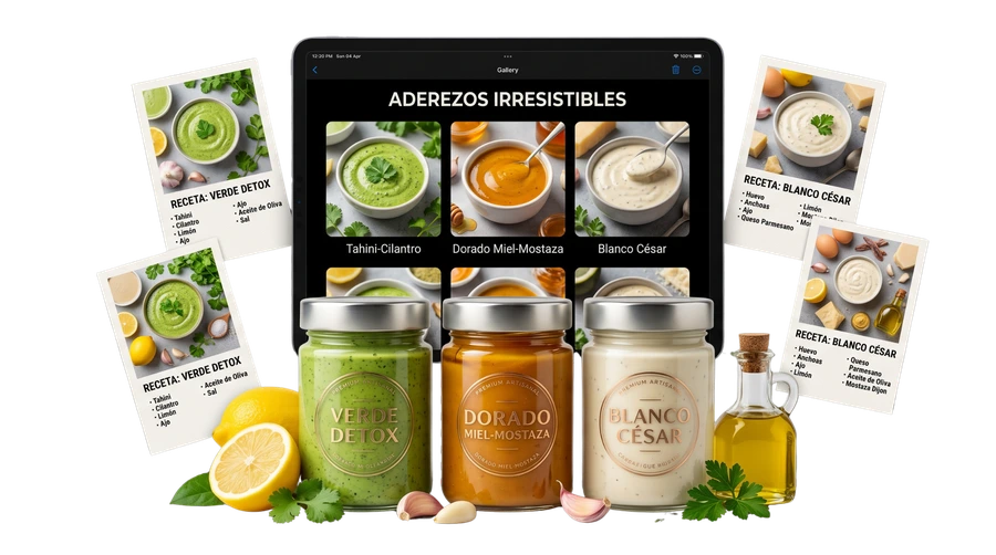 Salsas Caseras — +20 Recetas